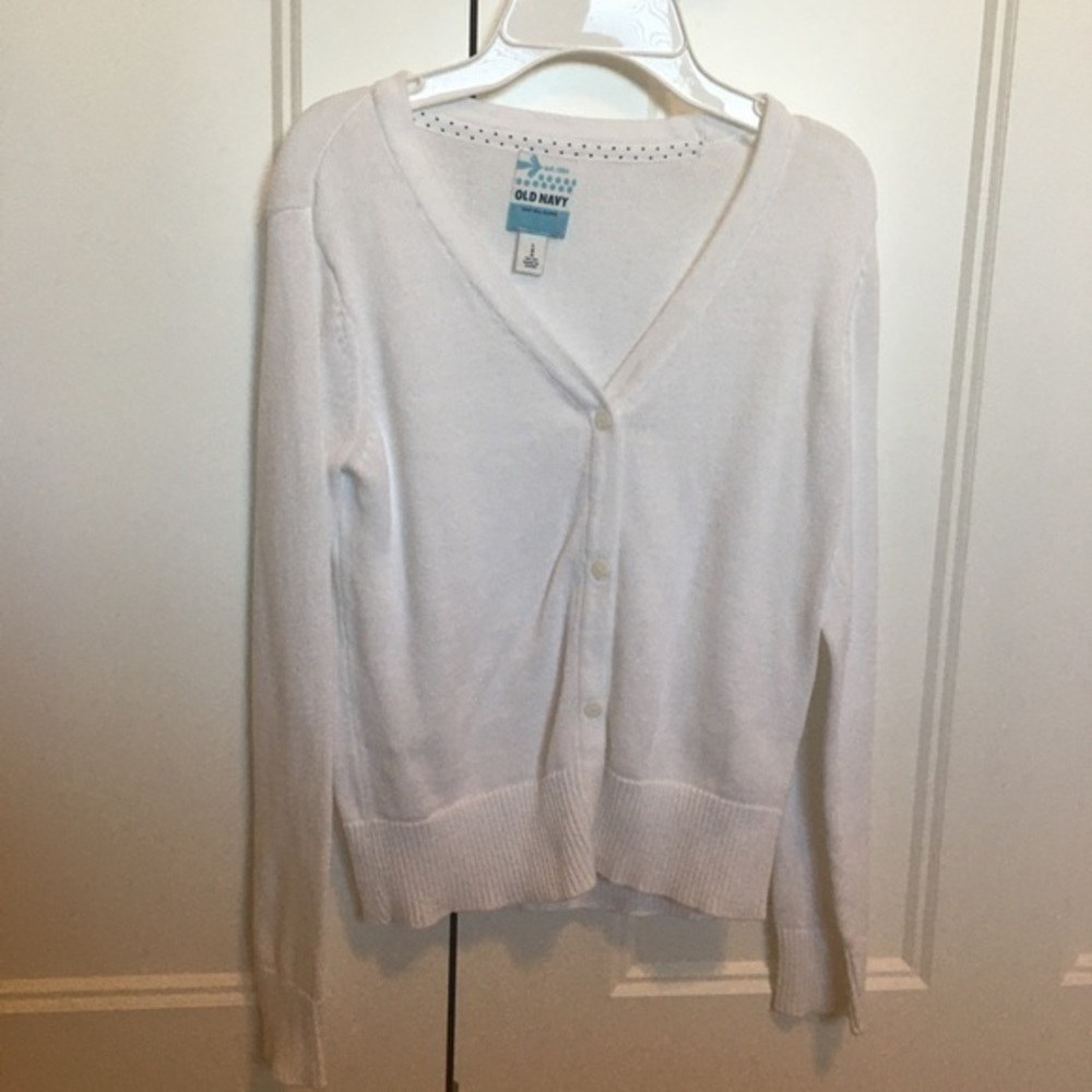 Old Navy girls size 10/12 sweater button up cardigan